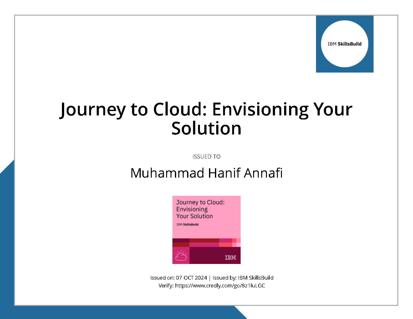 Journey to Cloud: Envisioning Your Solution